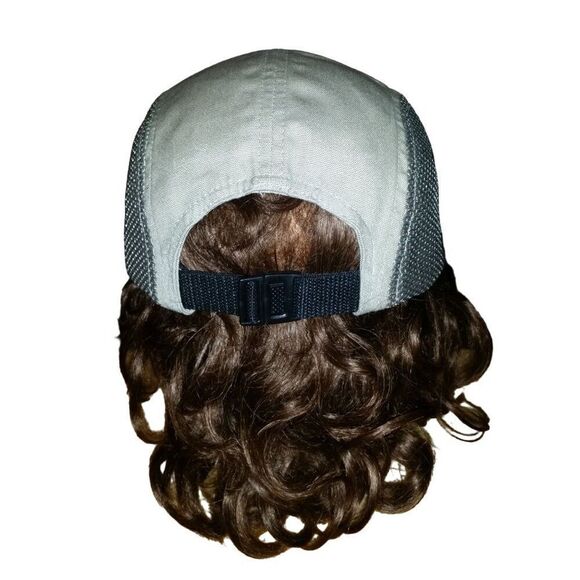 Florida Embroidered Mesh Fishing Strapback Hats Gray Casual Outdoors - Picture 3 of 7